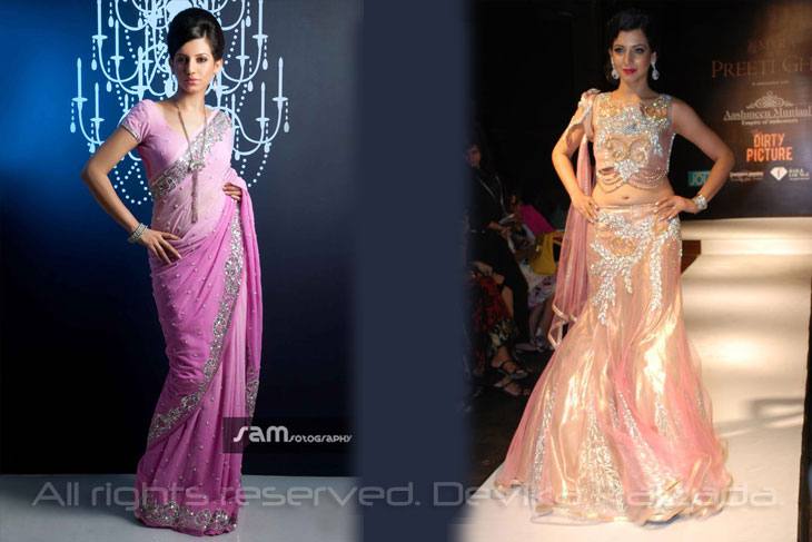 Left - Sam Fotography, Right - Ramp for Designer Preeti Ghai 